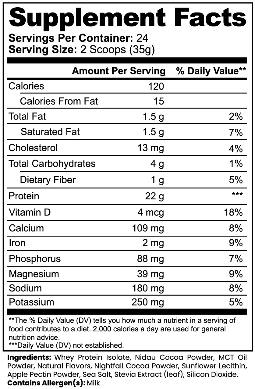 Chocolate Whey Protein Isolate for Lean Muscle and Recovery - Image 5