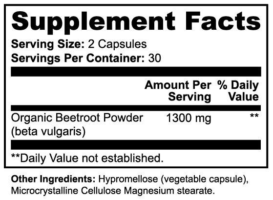 Beetroot Capsules for Nitric Oxide, Blood Flow and Endurance - Image 6
