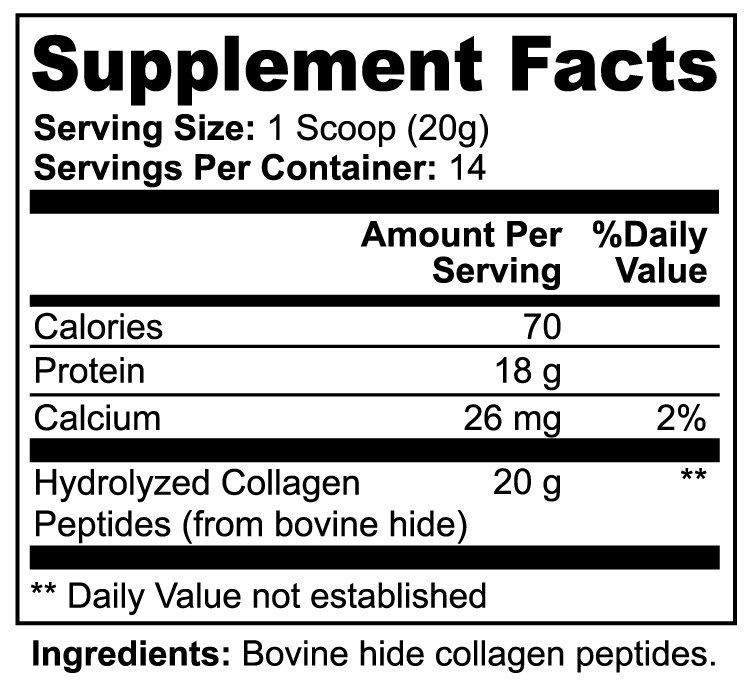 Grass-Fed Hydrolyzed Collagen Peptides Type I and III - Image 5