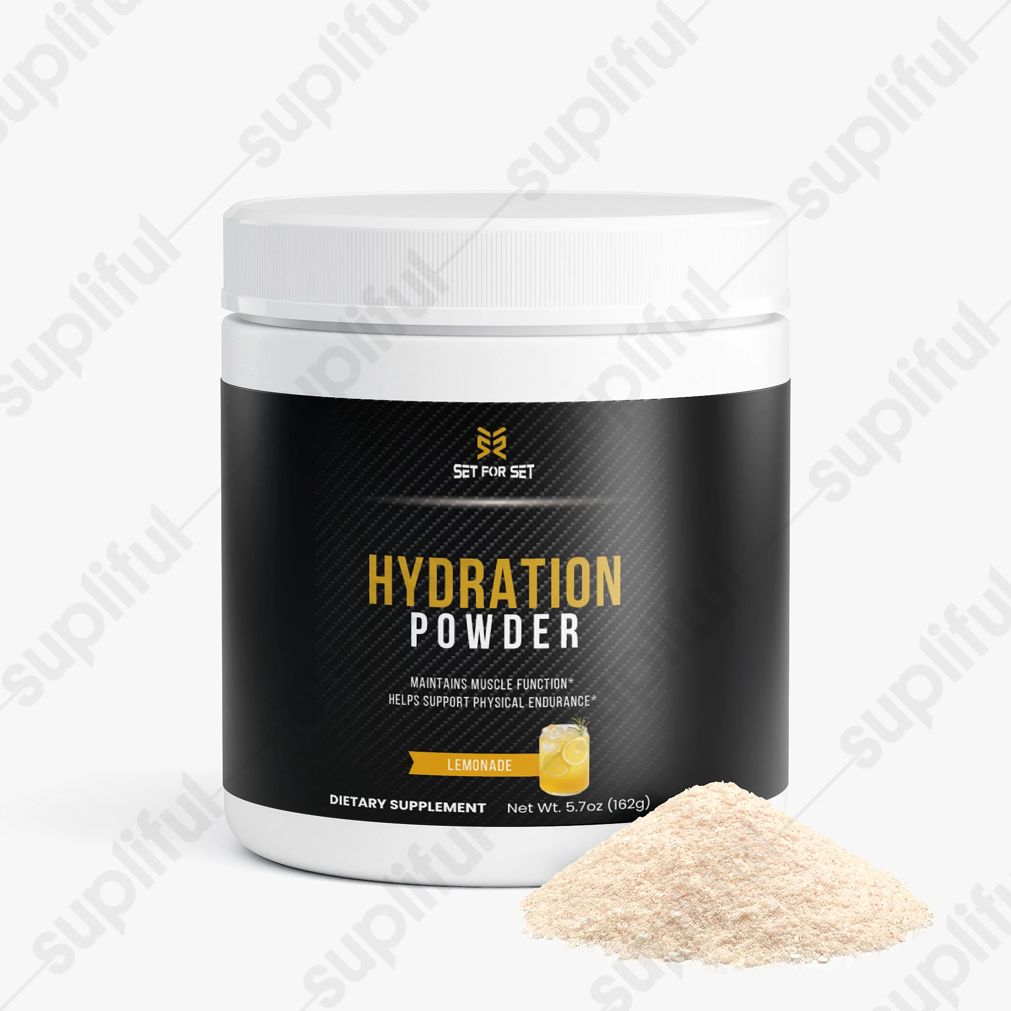 Electrolyte Hydration Powder Sugar Free, Caffeine Free (Lemonade) - Image 3