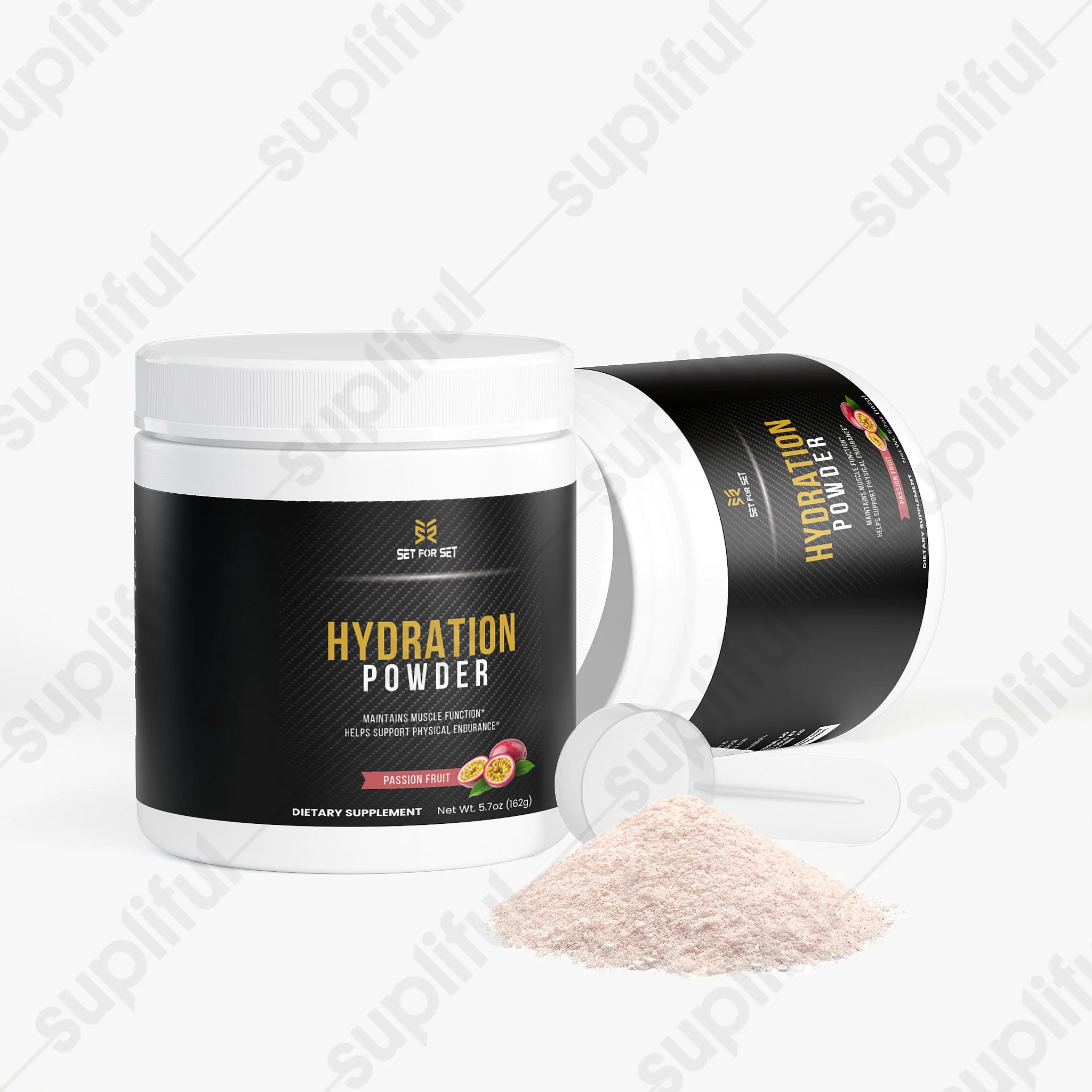 Electrolyte Hydration Powder Sugar Free, Caffeine Free (Passion Fruit) - Image 3