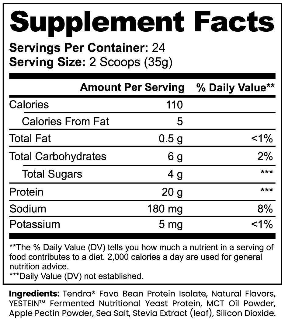 Vanilla Plant Protein Powder for Muscle Recovery - Image 5