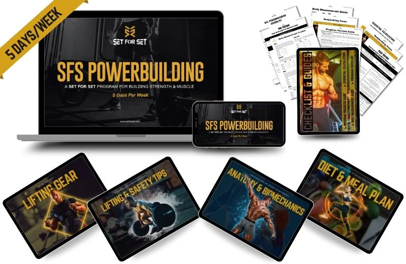 SFS 12-Week Powerbuilding Program | 4, 5 or 6-Day Split, or Customized - Image 4