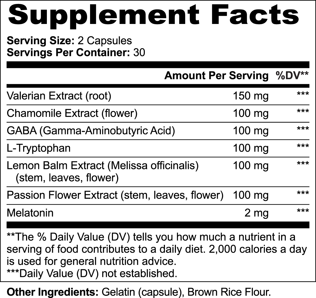 Sleep Support with Melatonin, Valerian and Chamomile - Image 6